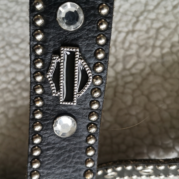 Harley-Davidson Accessories - Harley Davidson black leather belt large